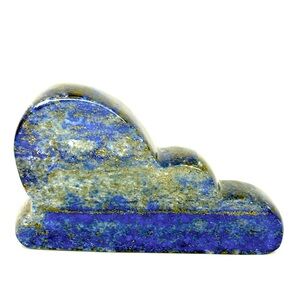Gemstone Lapis Lazuli Cloud Natural Stone Blue Positive Energy Crystals